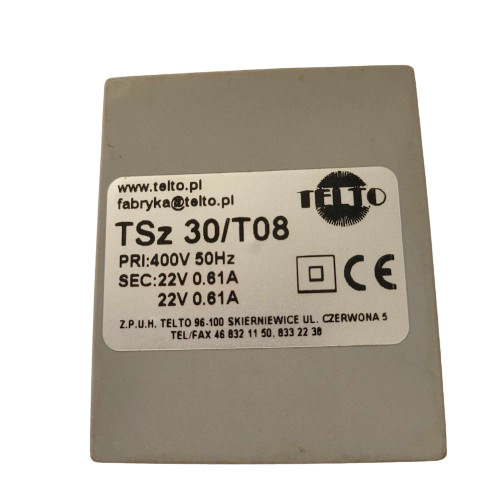 Transformator TSz  30/T08 400/22V 0.61A, 22V 0.61A