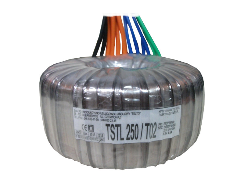 Transformator TSTL 250/T02 (230/2x390V 0.24A,2x3.15V 5.4A,6.3V 4