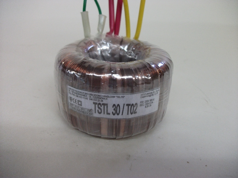 Transformator TSTL  30/T02 230/150V 0.1A, 6.3V 2A
