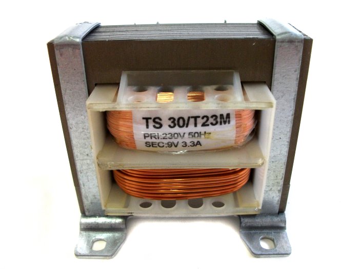 Transformator TS   30/T23M 230/9V 3.3A