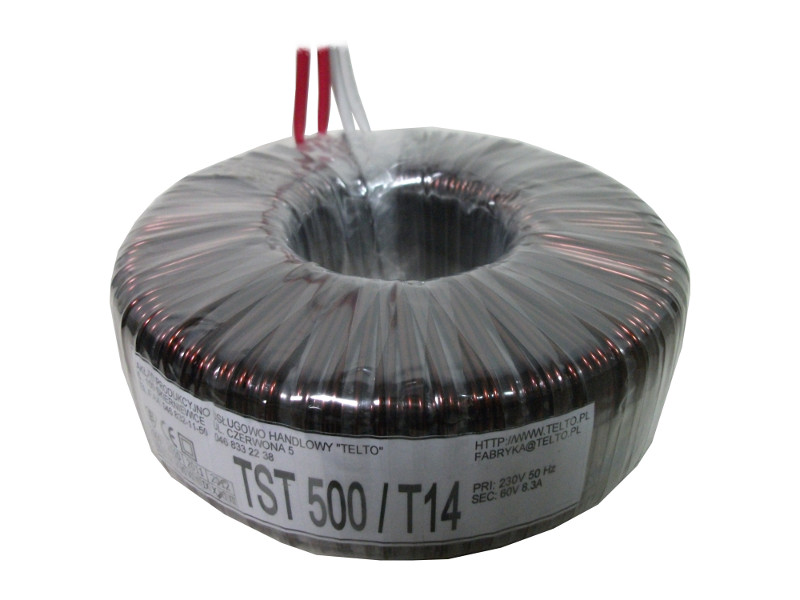 Transformator toroidalny sieciowy TST  500/T014 230/60V 8.3A
