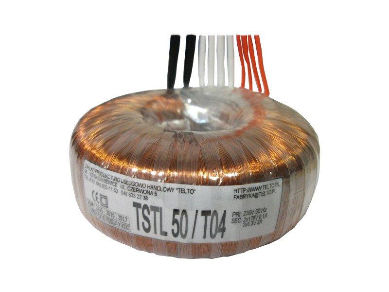Transformator TSTL  50/T04 230/2x120V 0.1A, 2x6.3V 2A