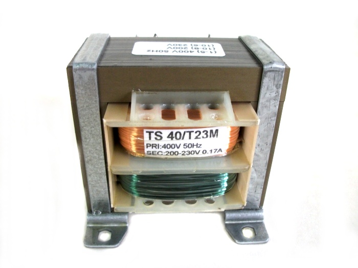 Transformator TS   40/T023M 400/200-230V 0.17A z podstawą
