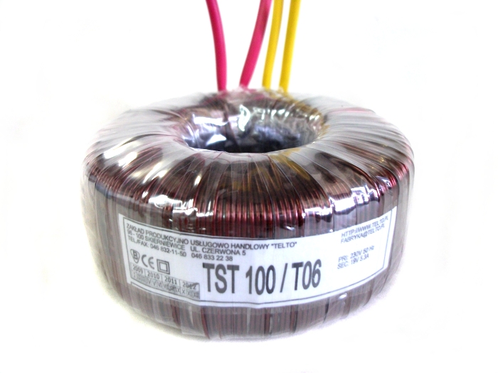 Transformator toroidalny sieciowy TST  100/T006 (19V 5.3A)
