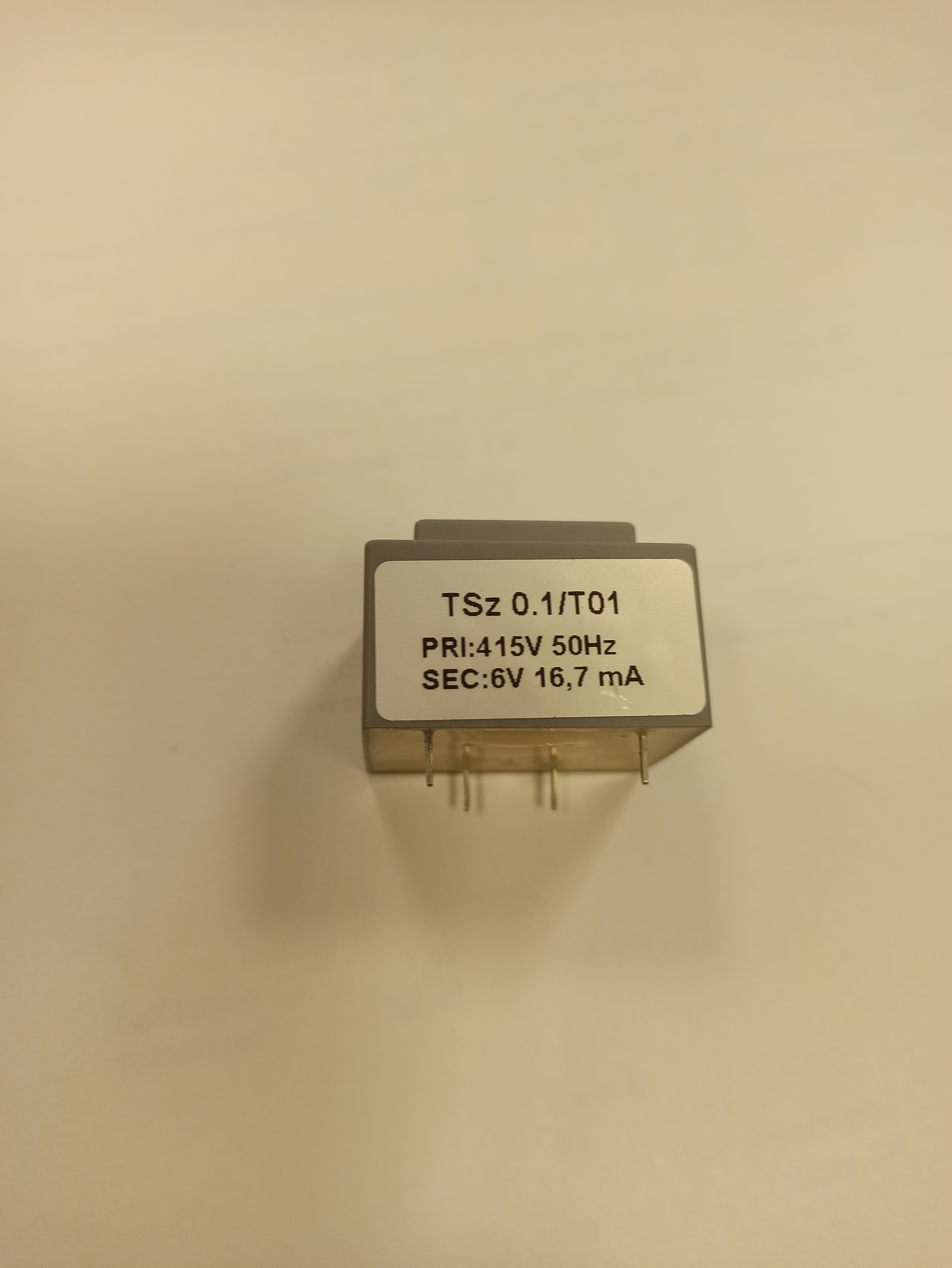 Transformator TSz   0.1/T01 415/6V 16.7mA