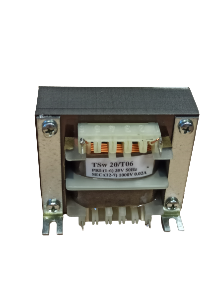 Transformator sieciowy wysokonapięciowy TSw  20/T06 35/1000V 50H